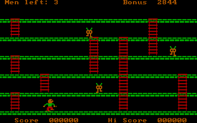 Apple Panic - 1982 screenshot 2