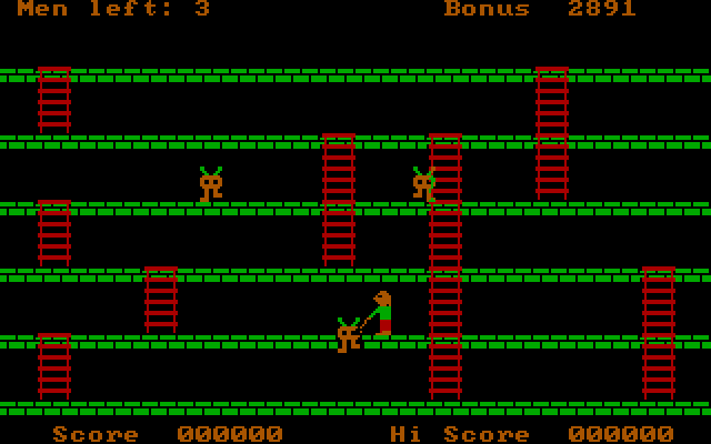 Apple Panic - 1982 screenshot 3