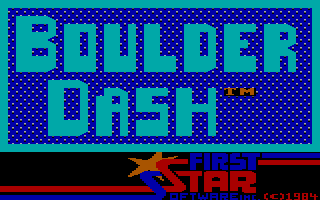 Boulder Dash - 1984 screenshot 1