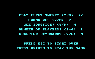 Fleet Sweep - 1983 screenshot 3