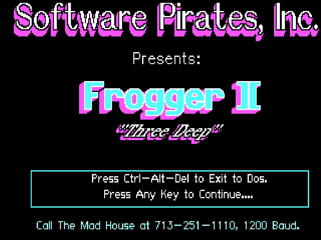 Frogger 2 - 1984 screenshot 1