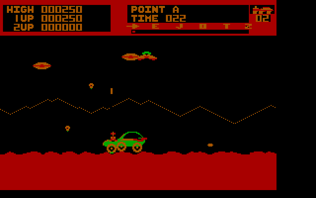 Moon Patrol - 1984 screenshot 3