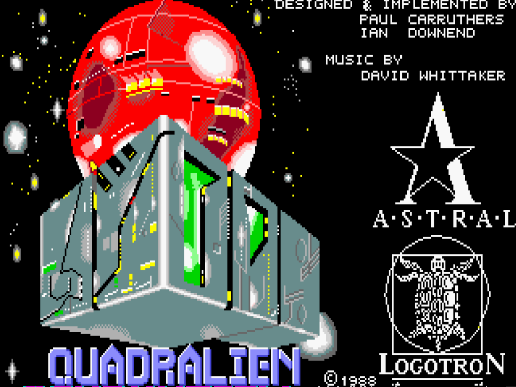 Quadralien - 1988 screenshot 1