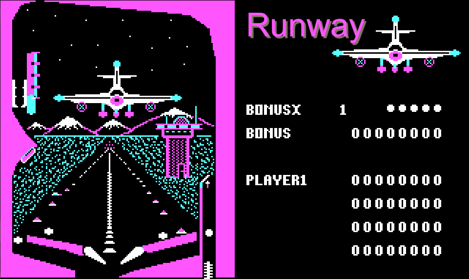 Runway Pinball - 1986 screenshot 1