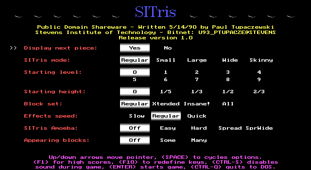 SITris - 1990 screenshot 1