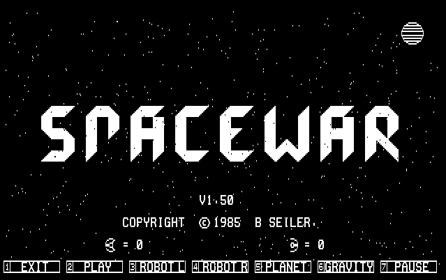 Spacewar screenshot 2