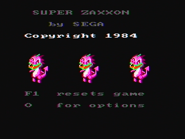 Super Zaxxon - 1984 screenshot 1