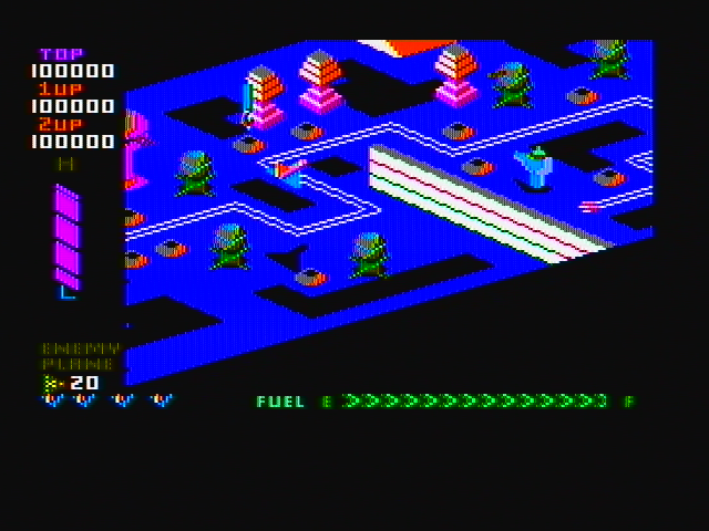 Super Zaxxon - 1984 screenshot 2