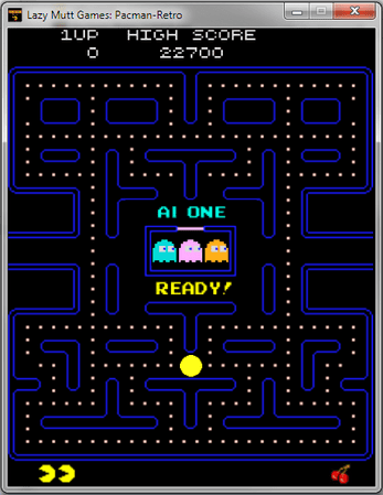 Pacman-Retro screenshot 1
