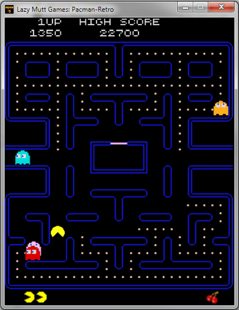 Pacman-Retro screenshot 2